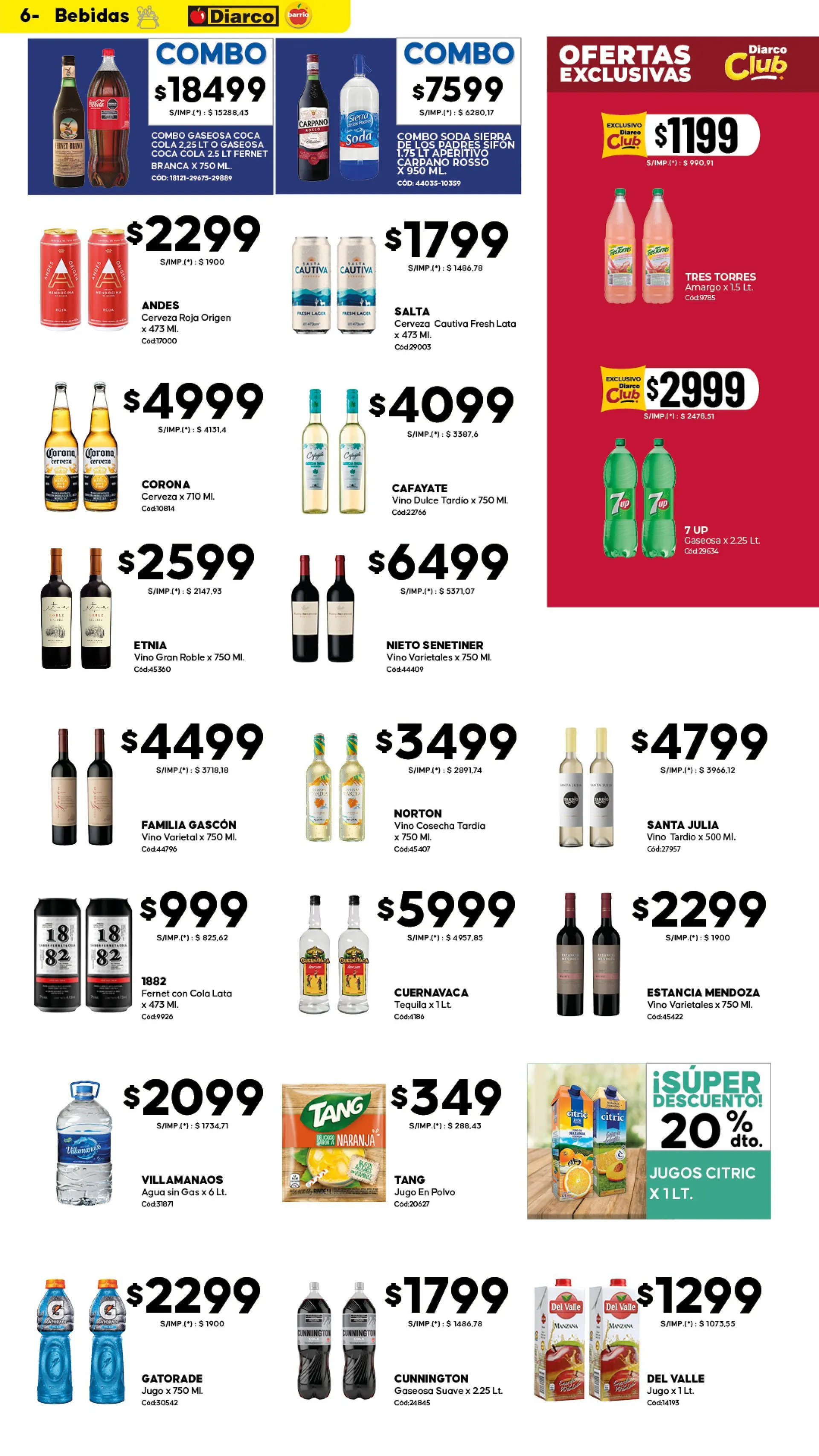 Ofertas de Diarco Ofertas 27 de abril al 30 de abril 2026 - Página 6 del catálogo