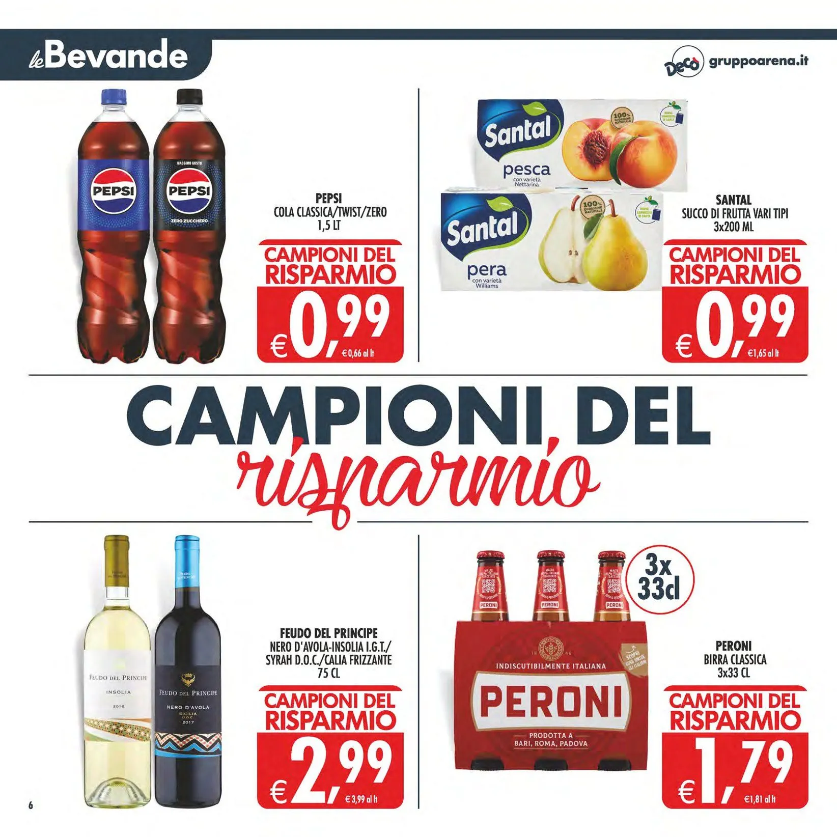 Volantini Deco Supermercati da 7 aprile a 16 aprile di 2026 - Pagina del volantino 6