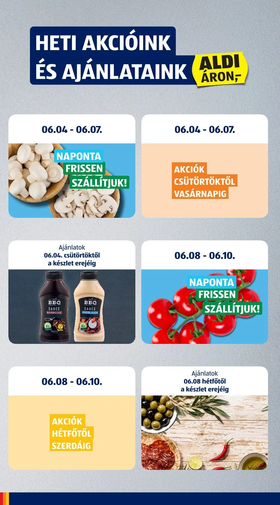 Katalógus Aldi legfrissebb ajánlatai június 4.-tól június 7.-ig 2026. - Oldal 6