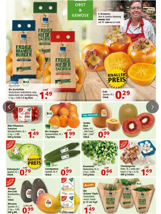 Multi Markt Angebote von 10. November bis 15. November 2025 - Prospekt seite 6