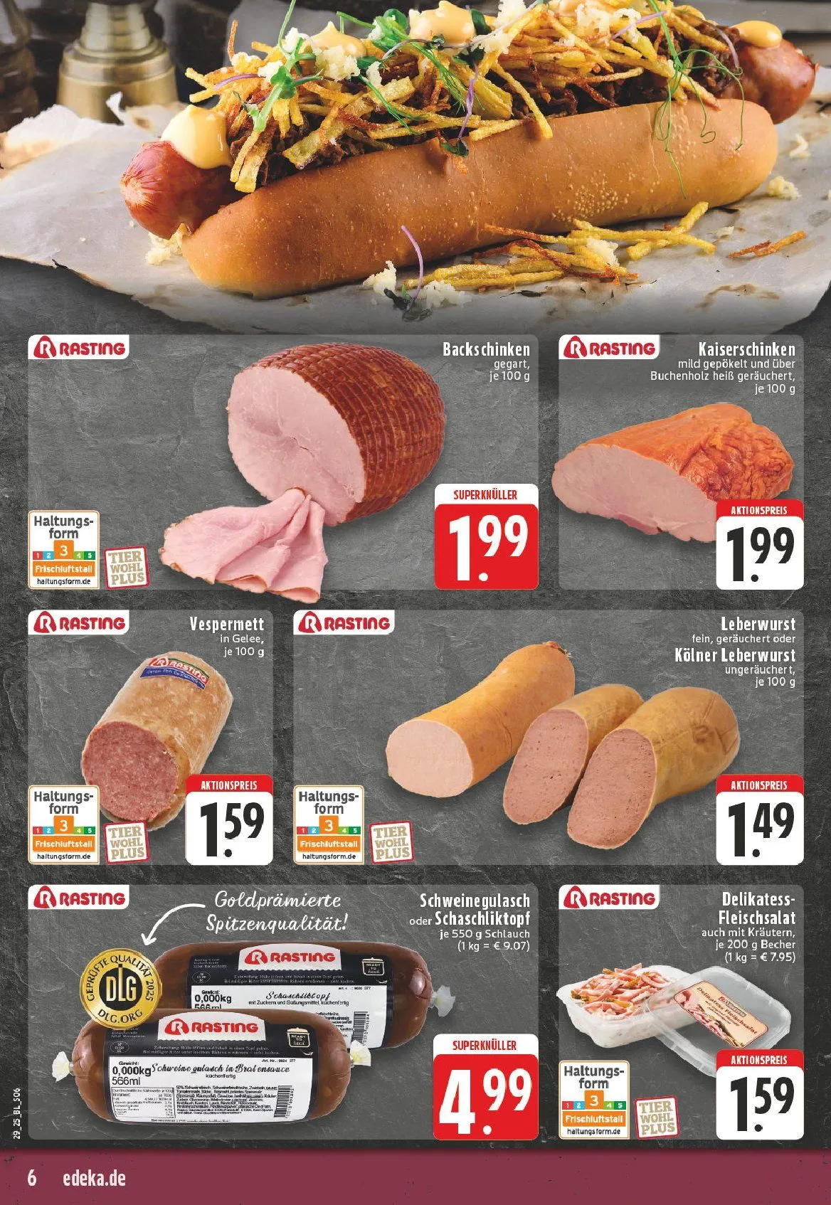 Edeka Prospekte - Aktuelle Angebote von 14. Juli bis 18. Juli 2025 - Prospekt seite 6