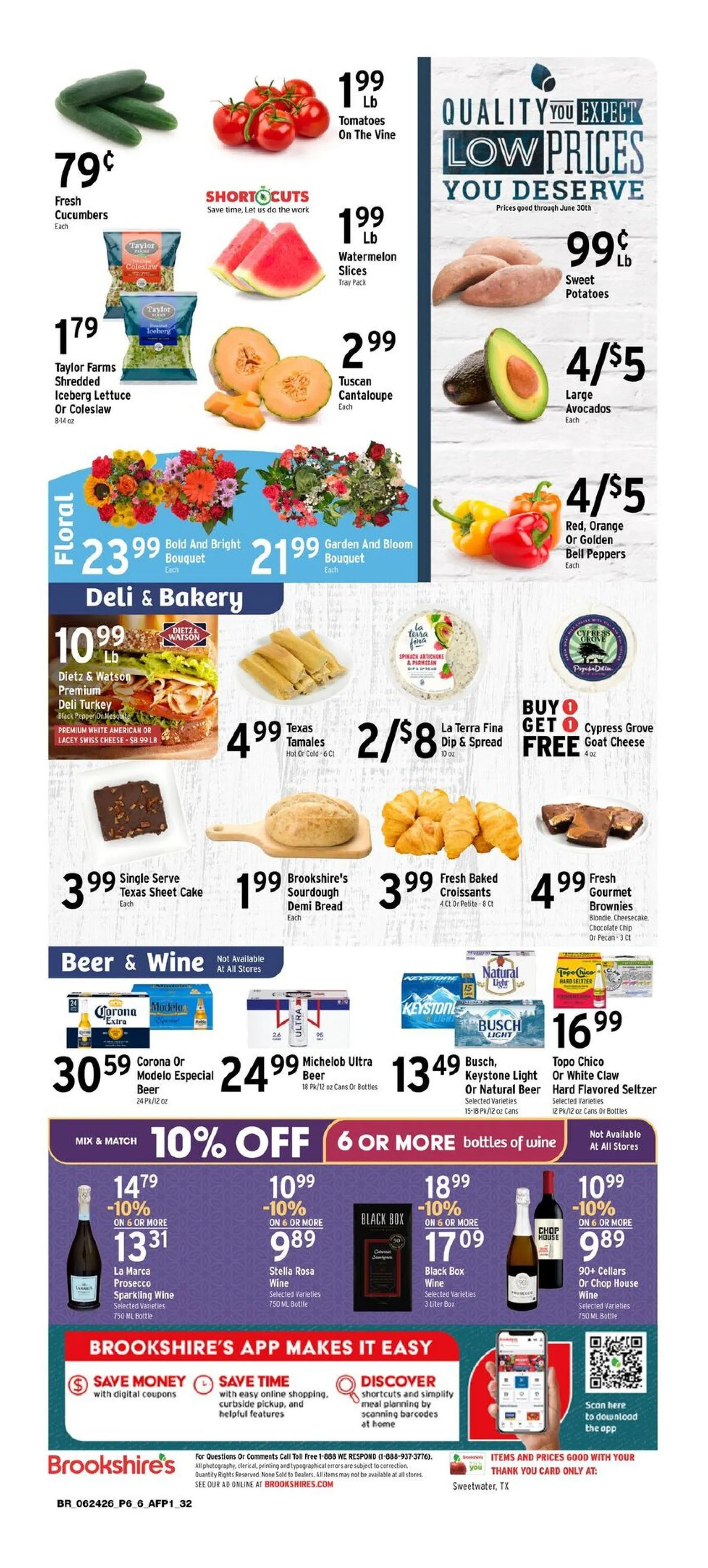 Weekly ad Brookshires Sales from June 24 to June 30 2026 - Page 6