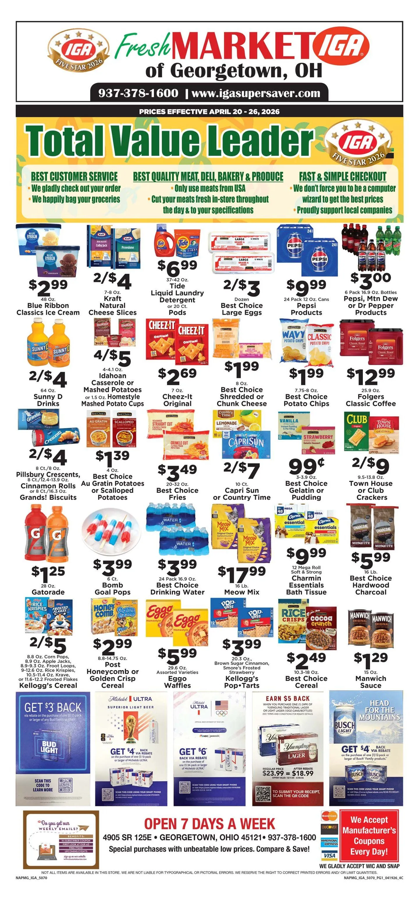 IGA Sales from April 20 to April 26 2026 - flyer page 6