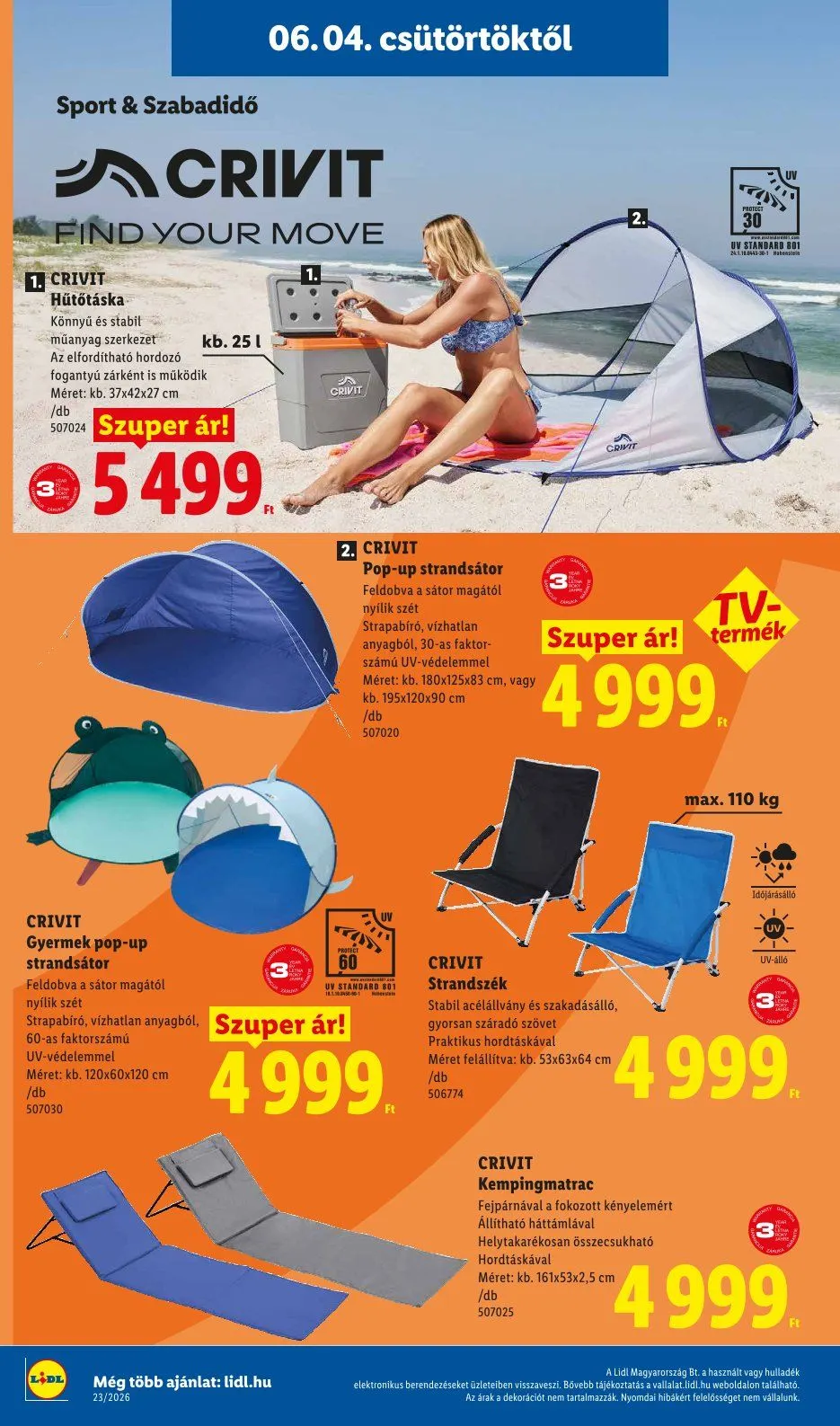 Katalógus Lidl legfrissebb ajánlatai június 4.-tól június 4.-ig 2026. - Oldal 6