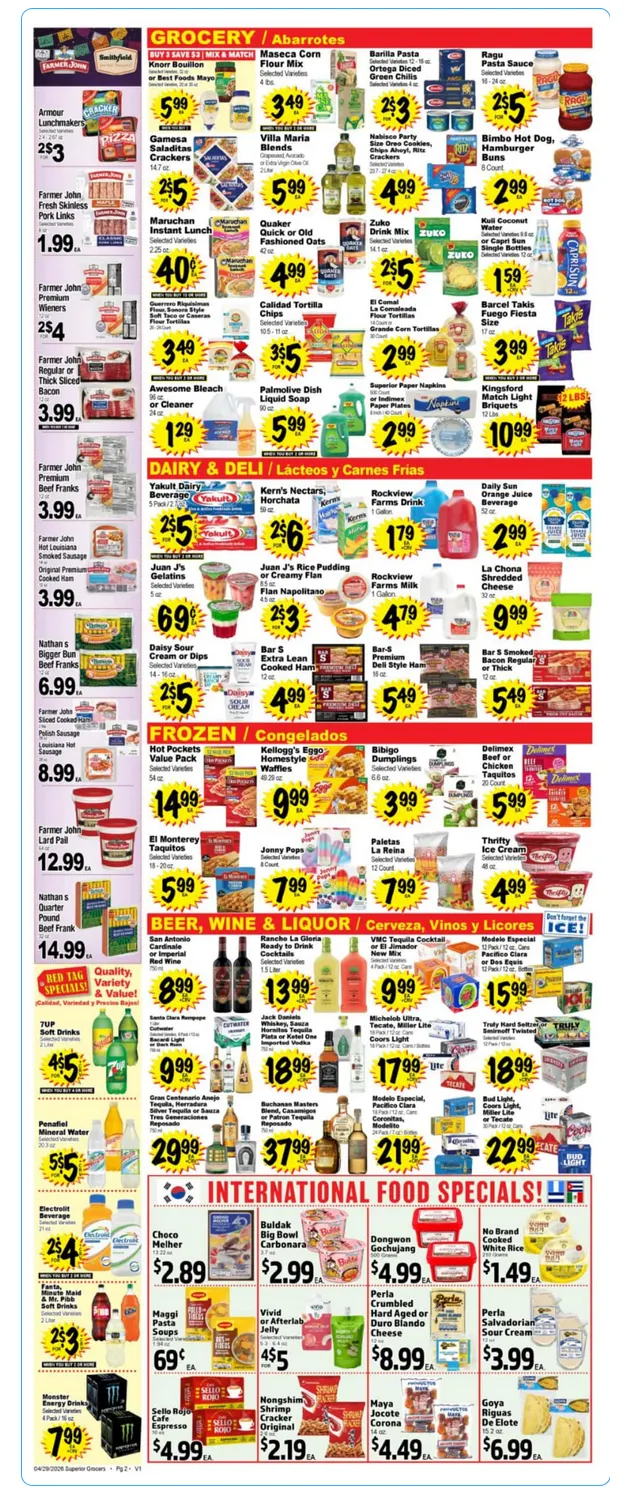 Weekly ad Superior Grocers Sales from April 29 to May 5 2026 - Page 2