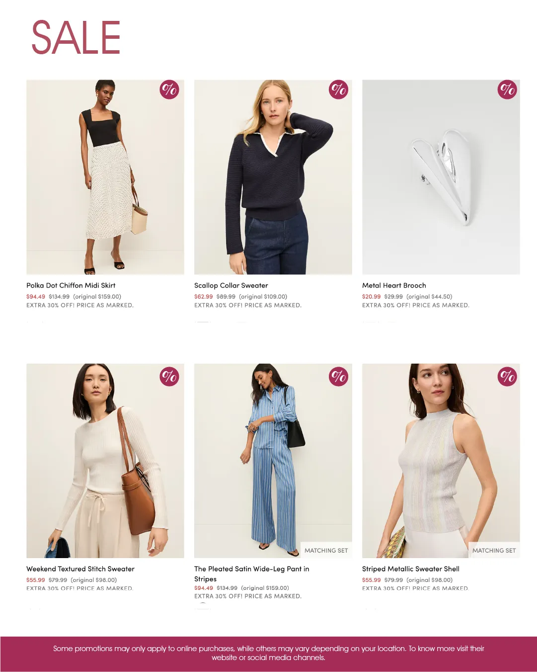 Weekly ad  Ann Taylor Sales from May 29 to June 12 2026 - Page 5