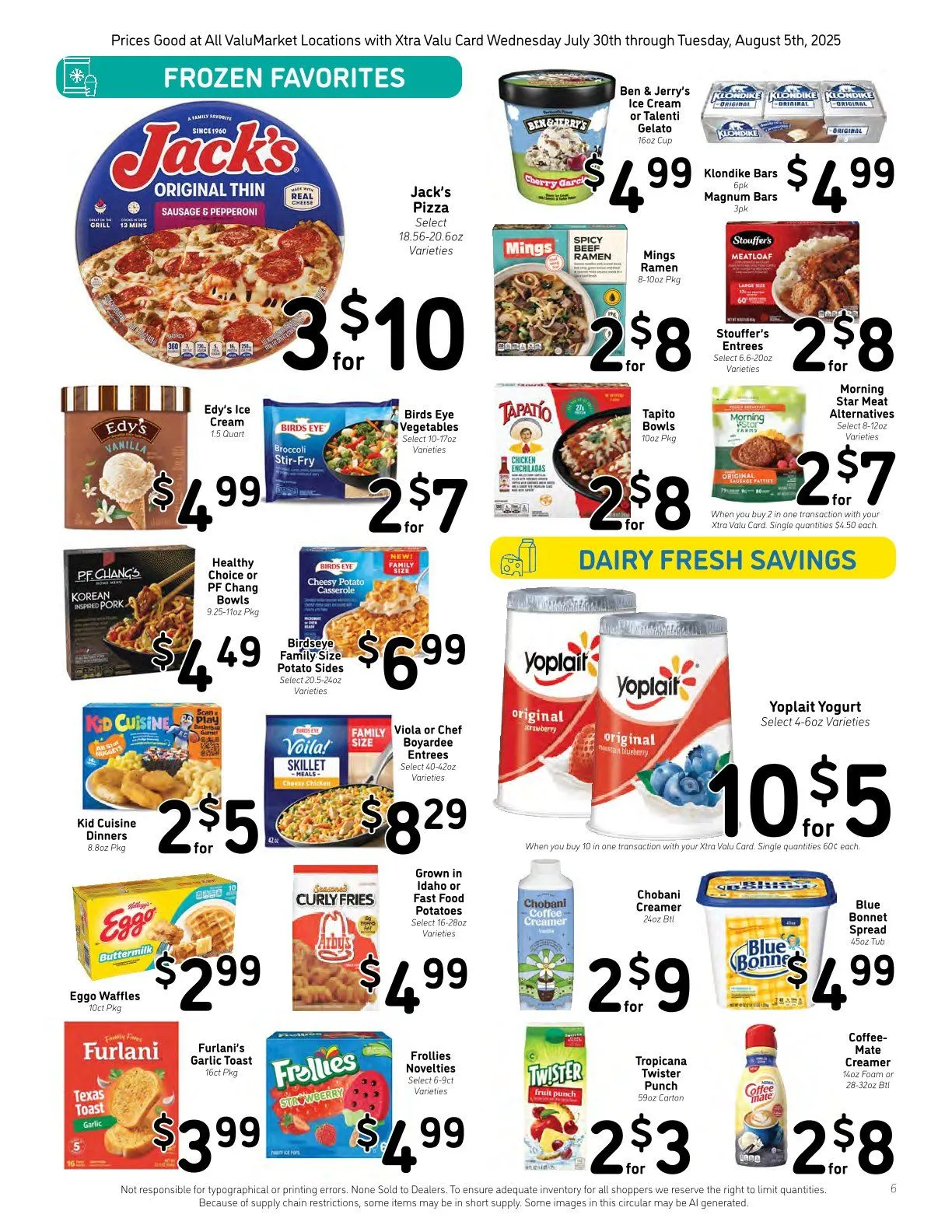 Weekly ad ValuMarket Sales from July 30 to August 5 2025 - Page 6