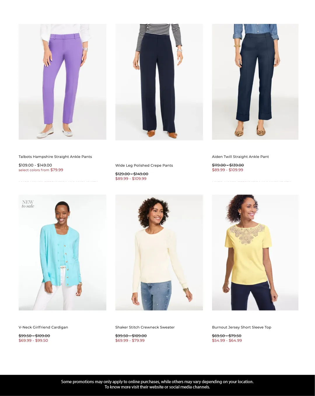 Weekly ad  Talbots Sales from July 8 to July 22 2026 - Page 5