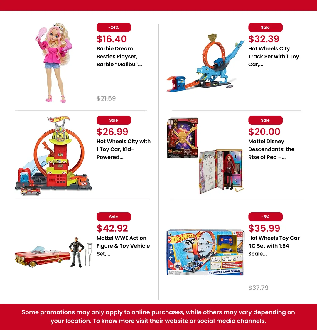 Weekly ad Mattel Sales from July 6 to July 20 2026 - Page 6