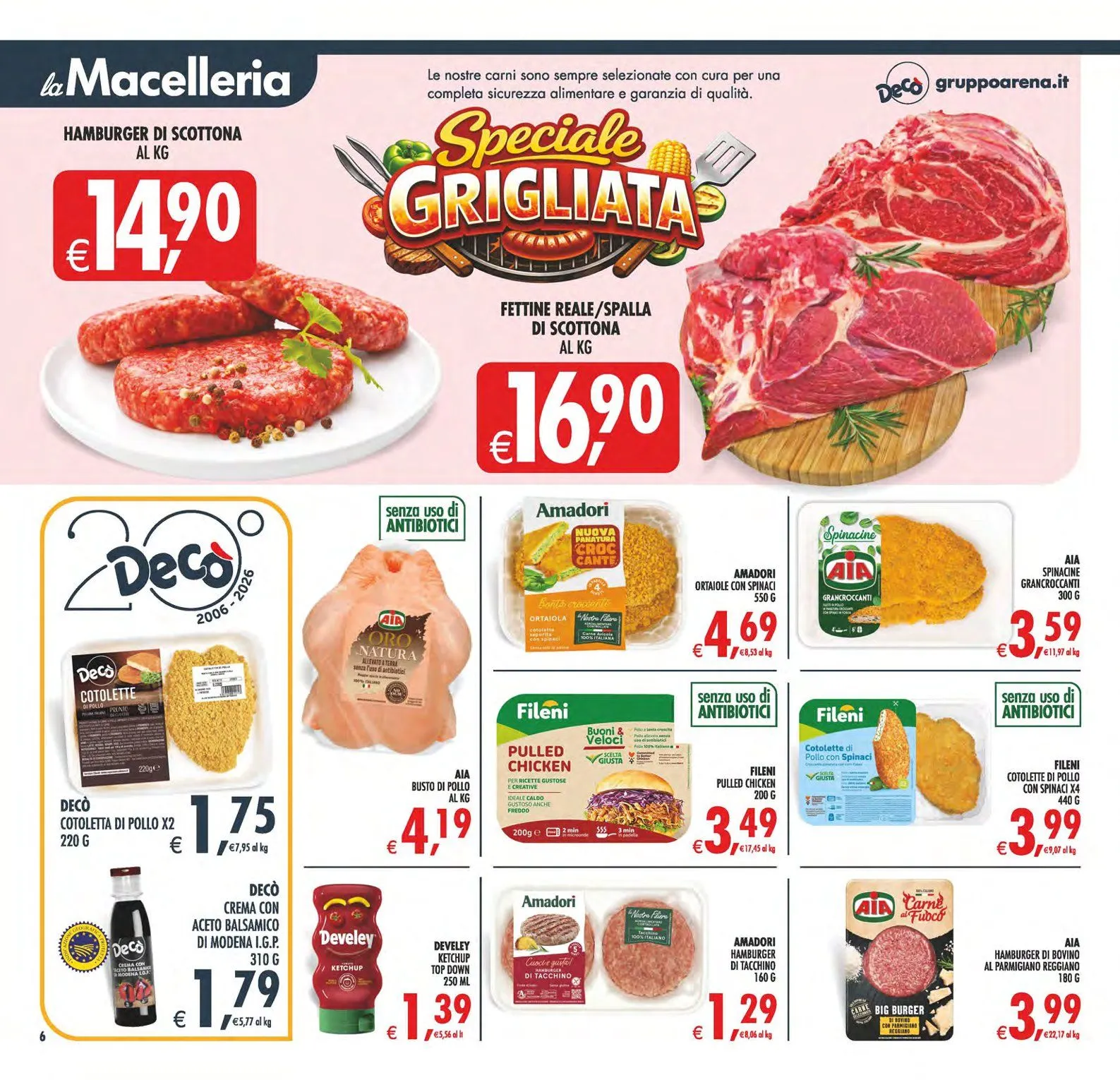 Volantini Deco Supermercati da 28 aprile a 7 maggio di 2026 - Pagina del volantino 6