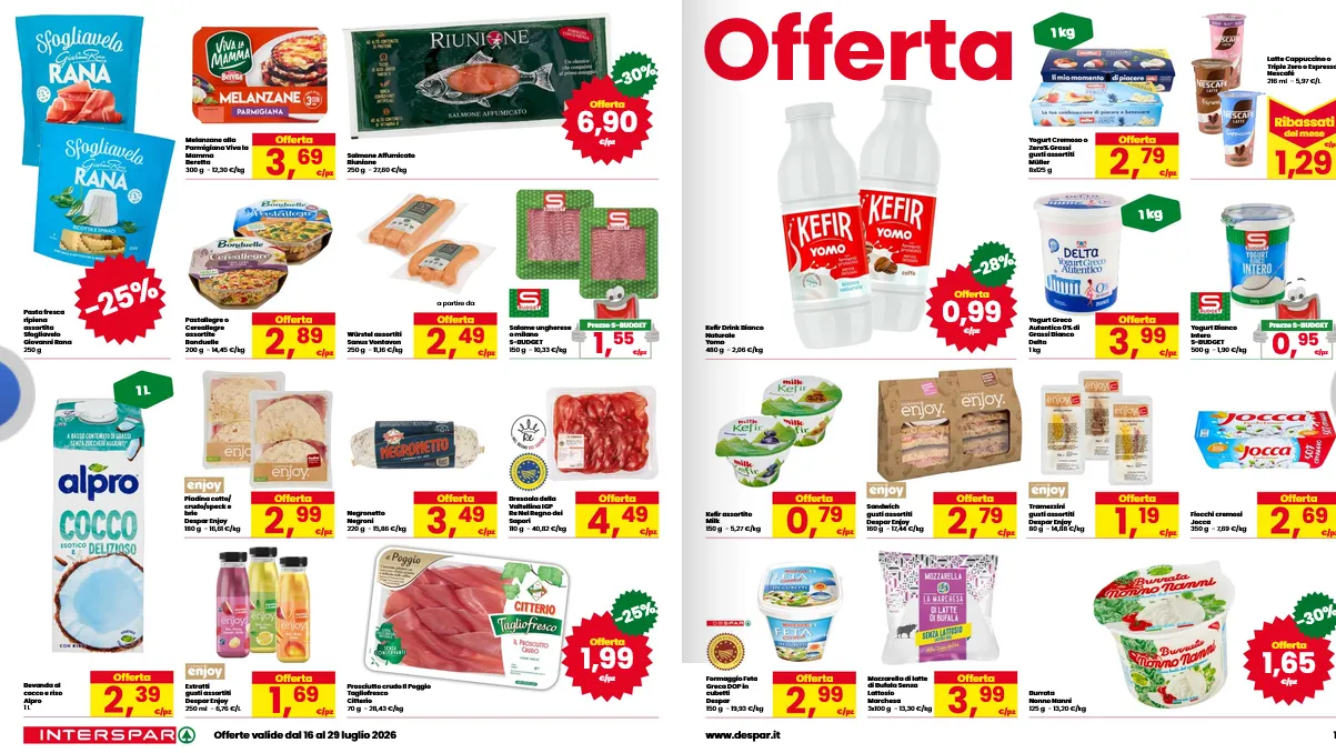 Volantini Interspar da 20 luglio a 26 luglio di 2026 - Pagina del volantino 6