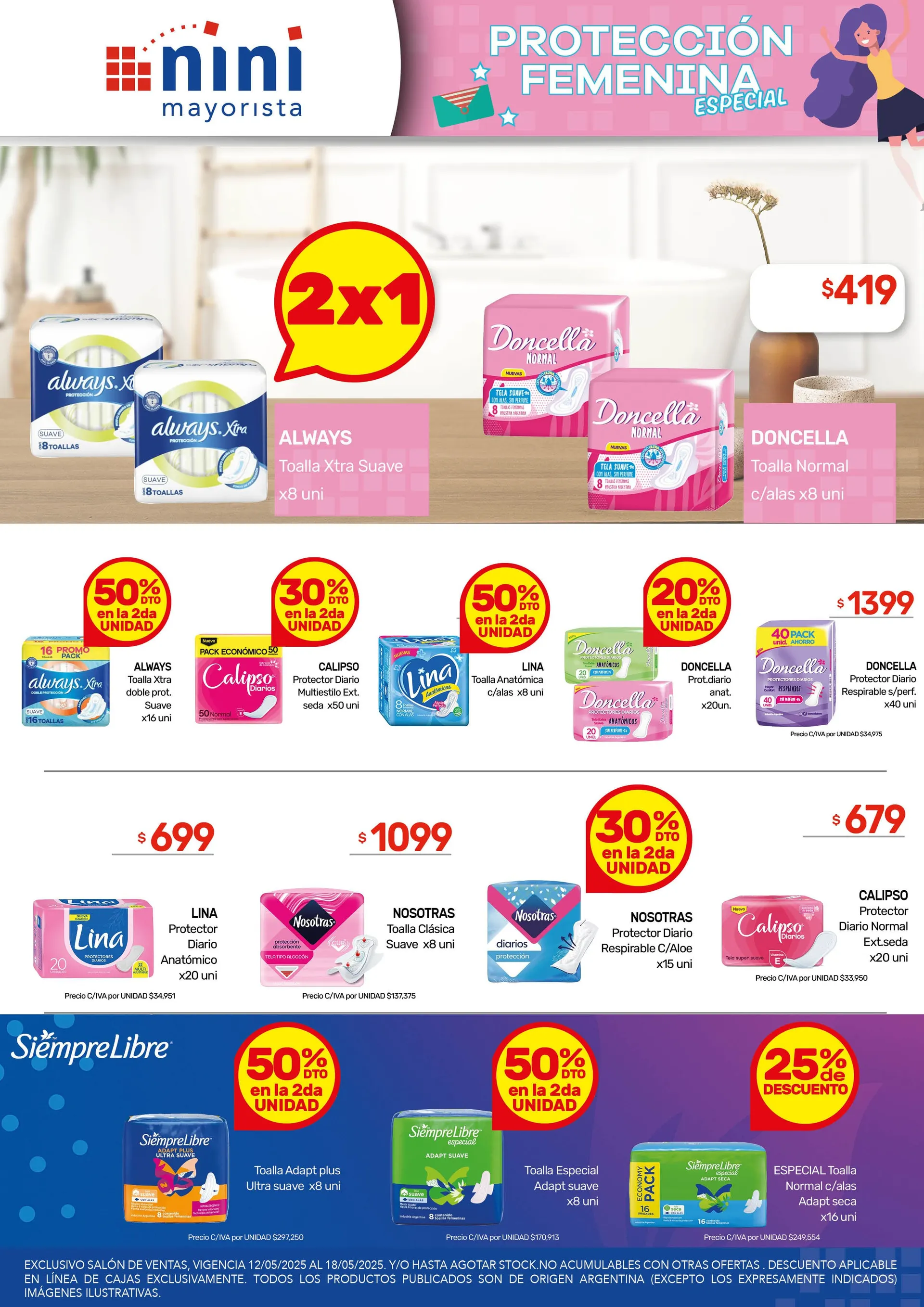 Ofertas de Nini Mayorista Ofertas 12 de mayo al 18 de mayo 2025 - Página 6 del catálogo