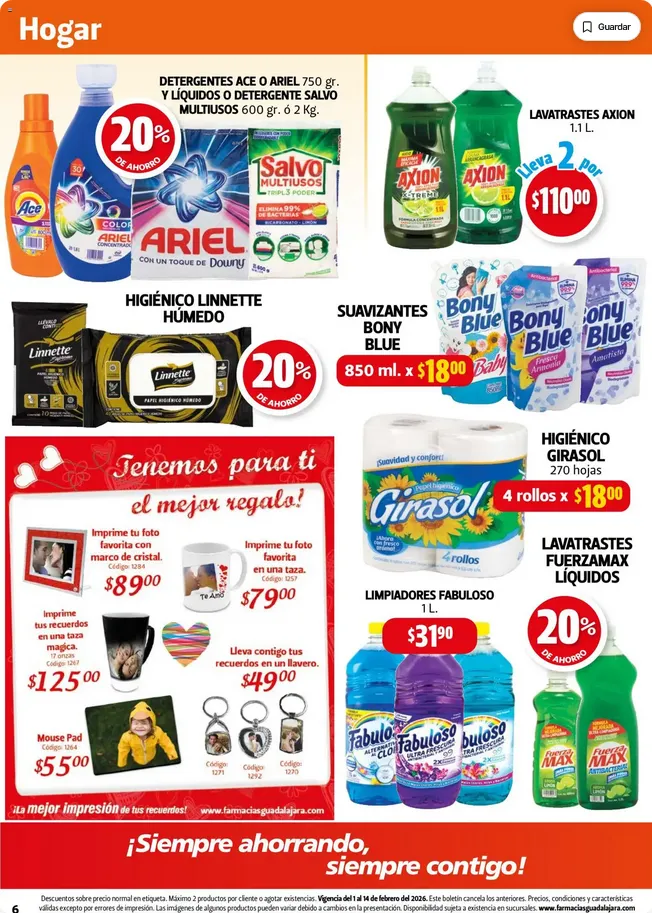 Catálogo de Farmacia Guadalajara Ofertas 1 de febrero al 14 de febrero 2026 - Pagina 6