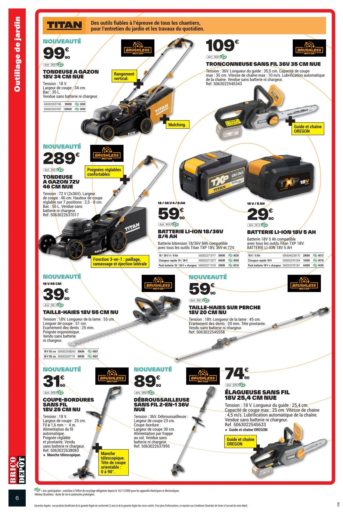 Brico Dépôt Catalogues du 27 mars au 7 avril 2026 - Catalogue page 6