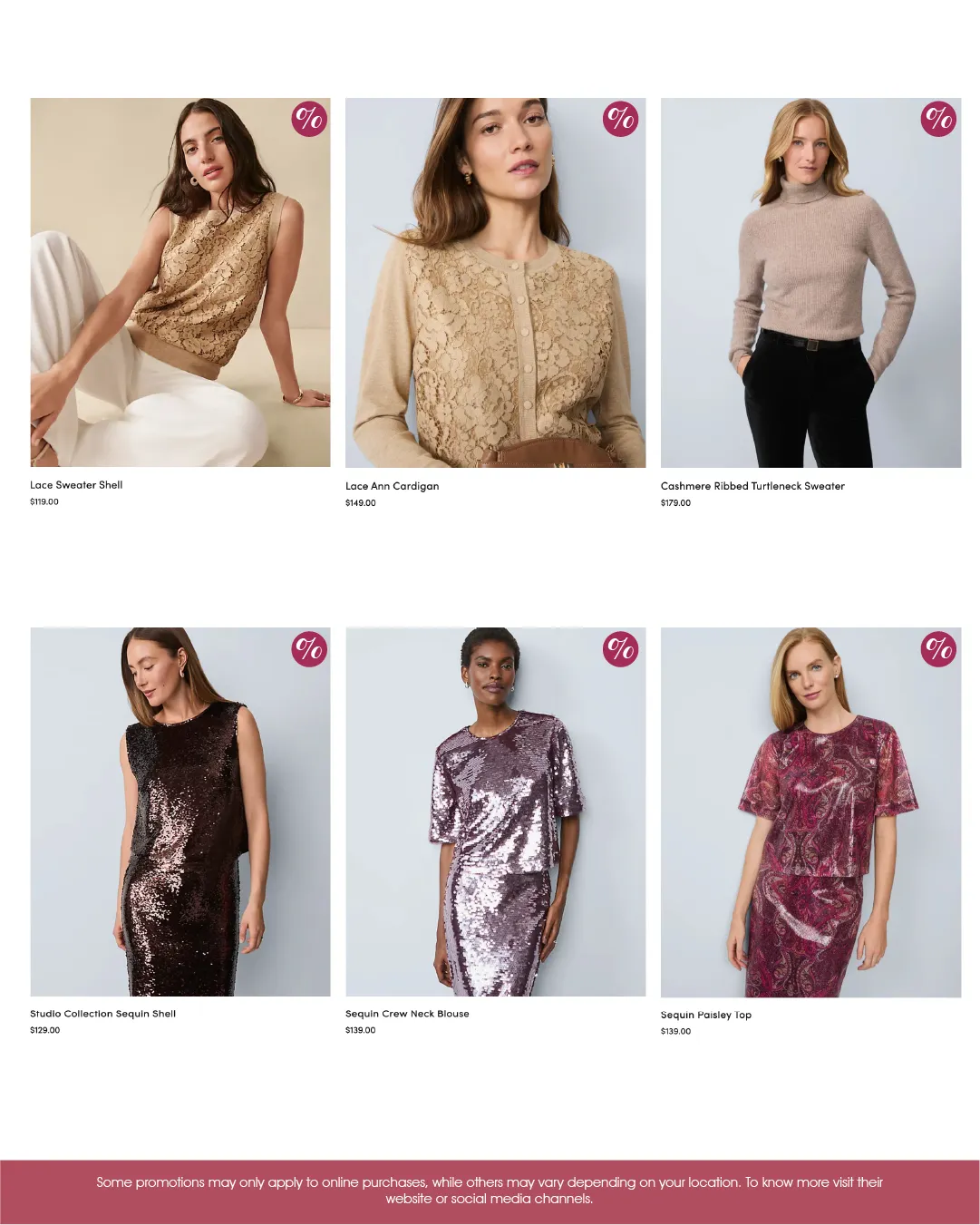 Weekly ad Ann Taylor Sales from December 9 to December 22 2025 - Page 5