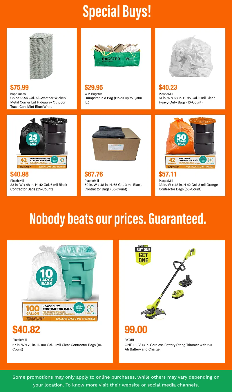 Weekly ad  The Home Depot Sales from June 4 to June 23 2026 - Page 6