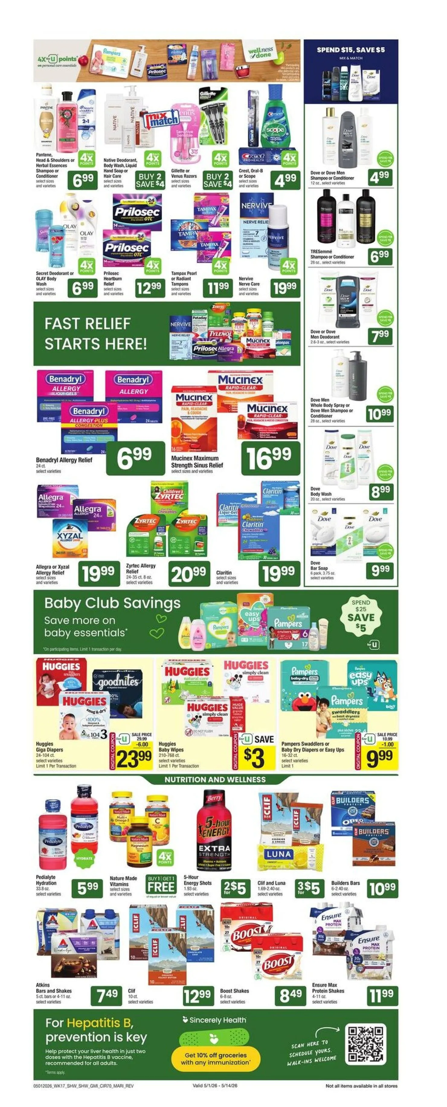 Weekly ad Shaw's Sales from May 8 to May 14 2026 - Page 6