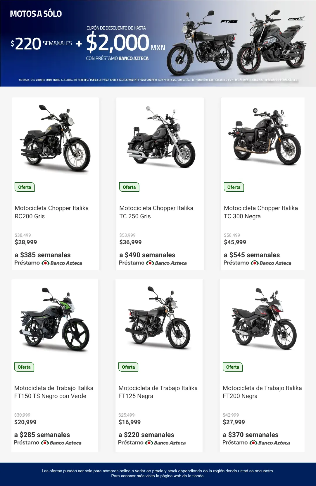 Catálogo de Ofertas Italika 20 de febrero al 6 de marzo 2026 - Pagina 5