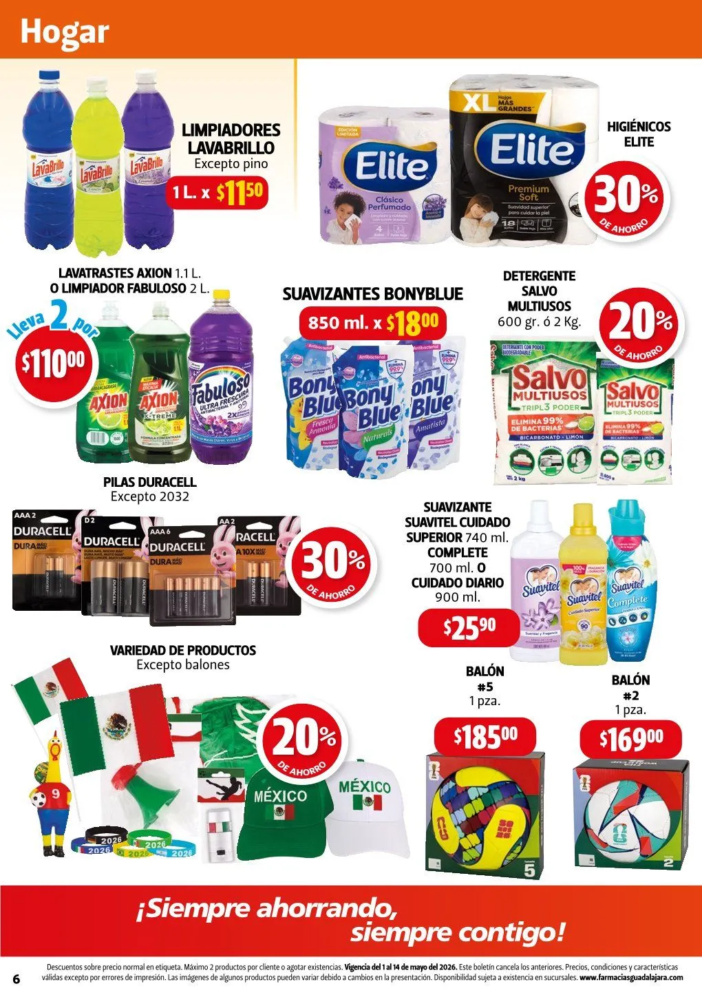 Catálogo de Farmacia Guadalajara Ofertas 1 de mayo al 14 de mayo 2026 - Pagina 6