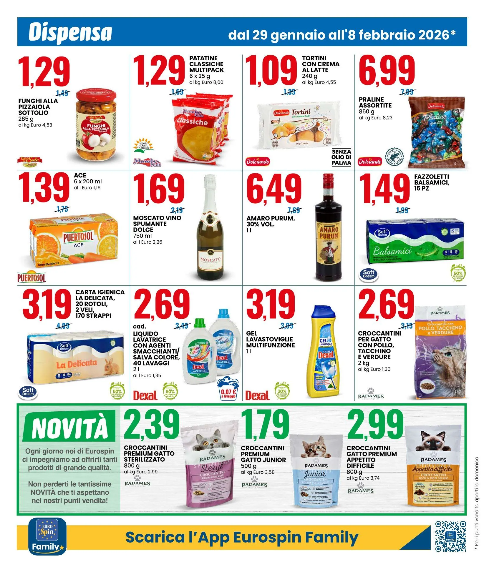 Volantini EuroSpin da 29 gennaio a 8 febbraio di 2026 - Pagina del volantino 6
