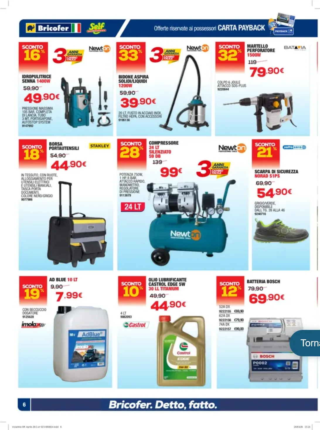 Volantini Self da 31 marzo a 26 aprile di 2026 - Pagina del volantino 6
