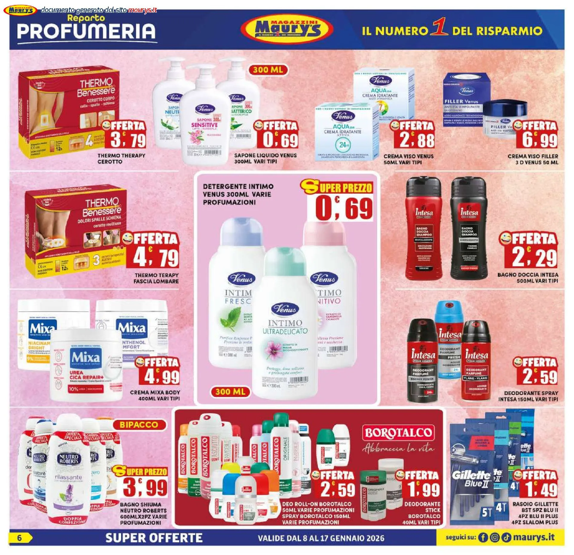 Maury s Volantino da 8 gennaio a 17 gennaio di 2026 - Pagina del volantino 6