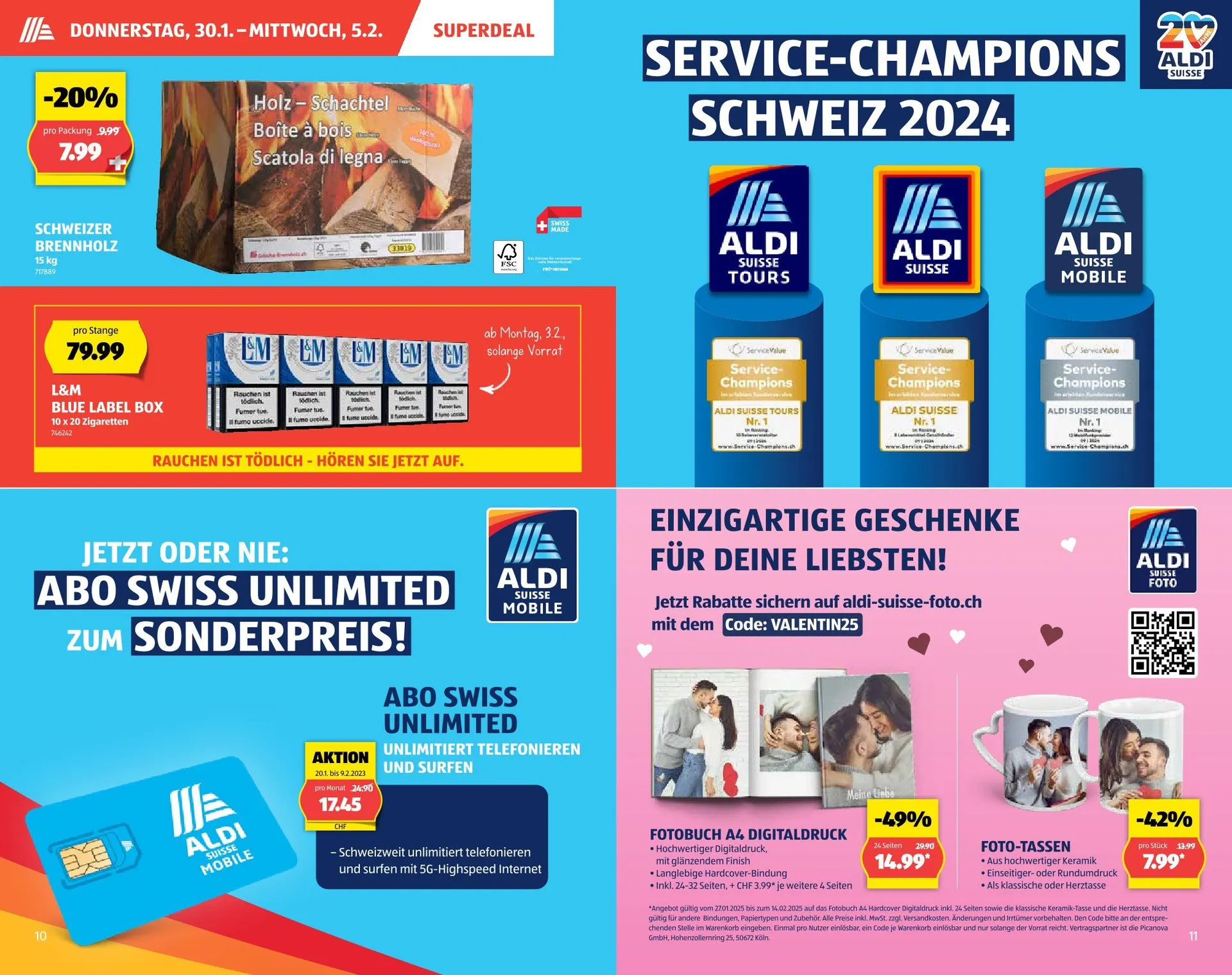 Aldi Prospekt von 4. Februar bis 5. Februar 2025 - Prospekt seite  6