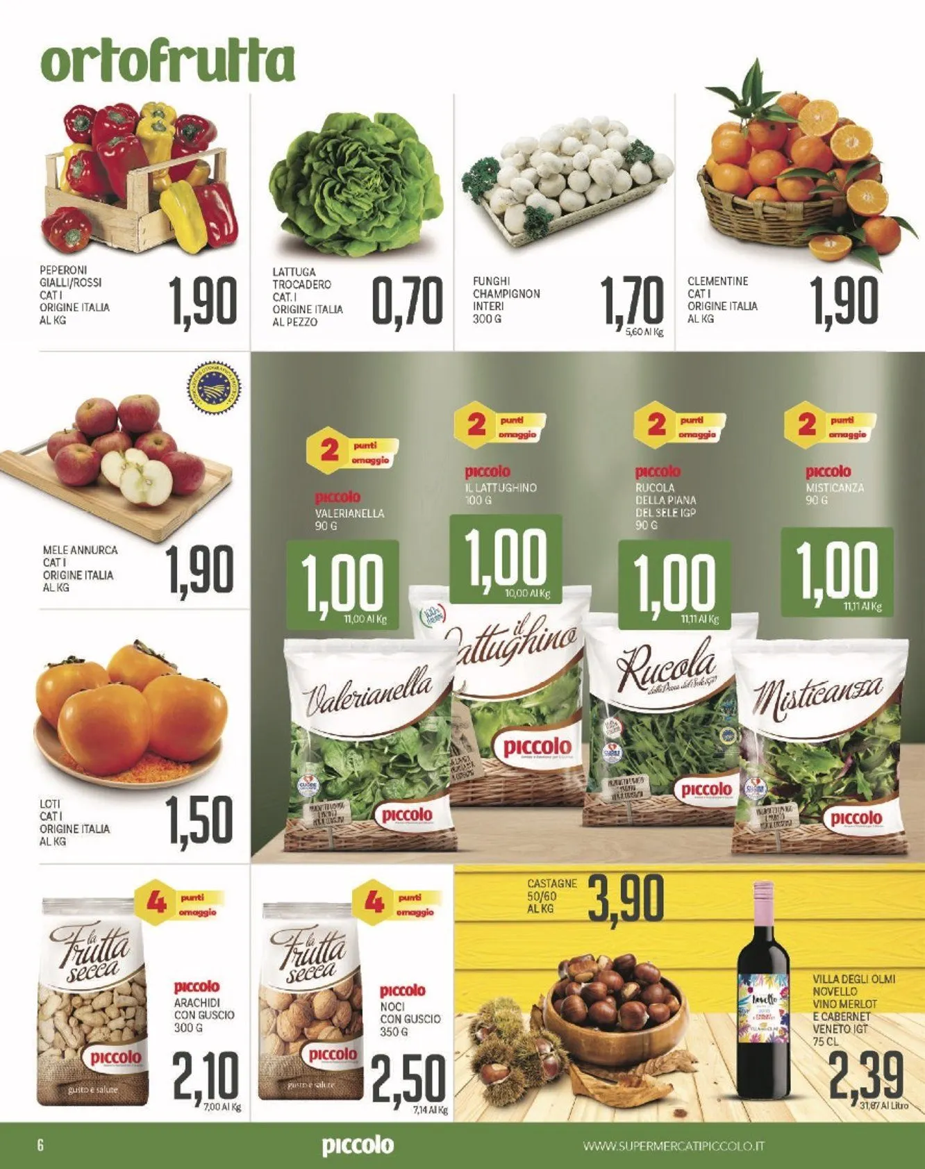 Volantini Piccolo da 27 ottobre a 9 novembre di 2025 - Pagina del volantino 6