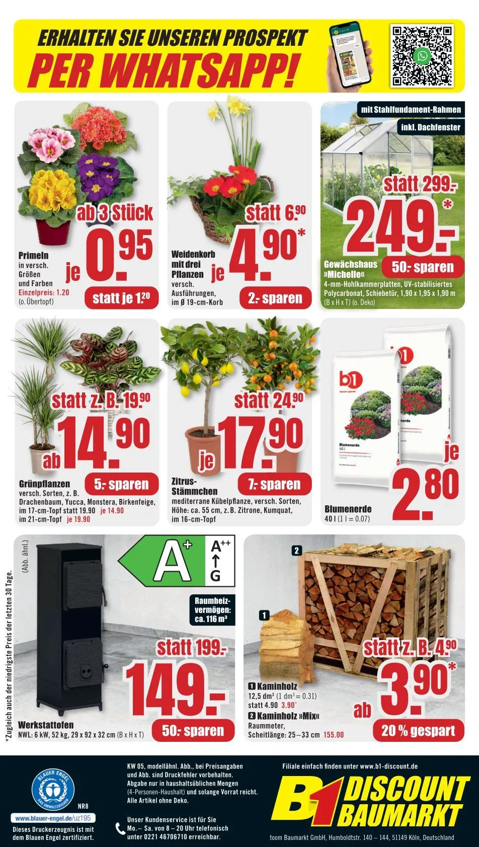 B1 Discount Baumarkt Sales von 24. Januar bis 30. Januar 2026 - Prospekt seite 6