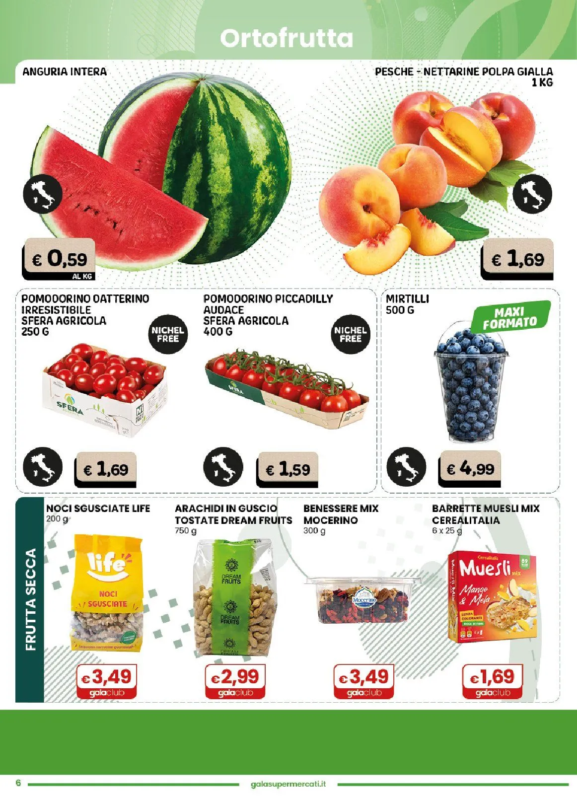 Volantini Gala Supermercati da 15 luglio a 28 luglio di 2026 - Pagina del volantino 6