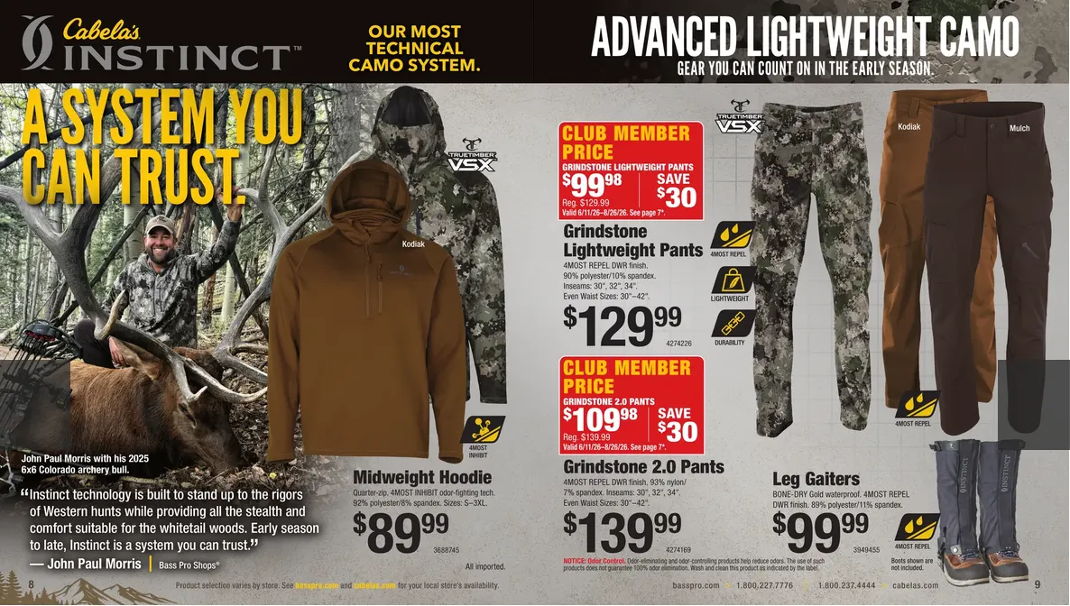 Weekly ad Bass Pro Shops Sales from June 22 to June 28 2026 - Page 6
