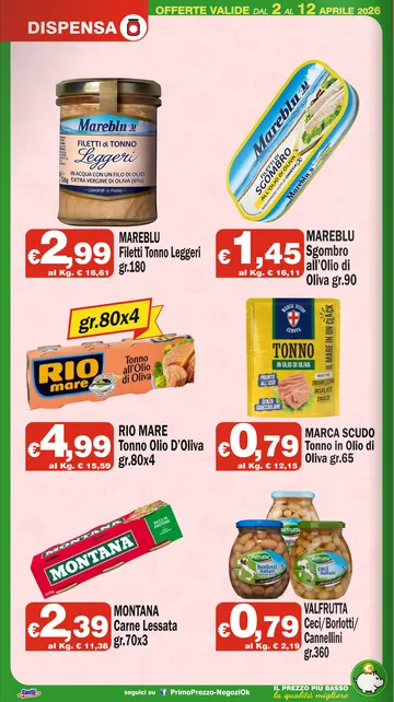  Primo Prezzo Volantino da 2 aprile a 12 aprile di 2026 - Pagina del volantino 6