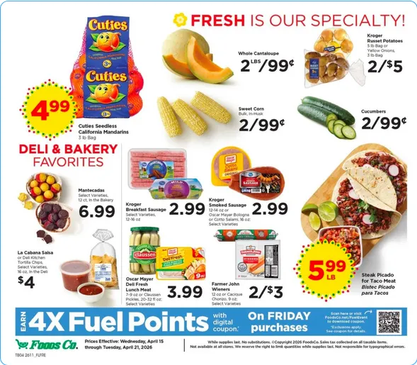 Weekly ad Foods Co. Sales from April 15 to April 21 2026 - Page 6