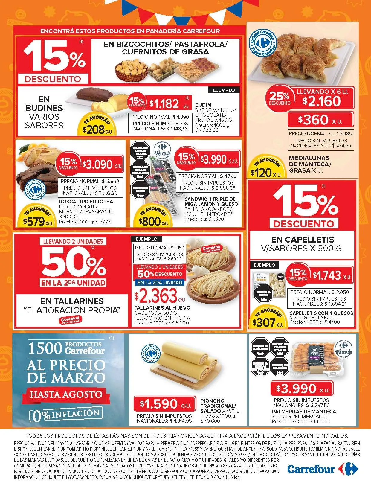 Ofertas de Ofertas Carrefour 19 de agosto al 26 de agosto 2025 - Página 5 del catálogo