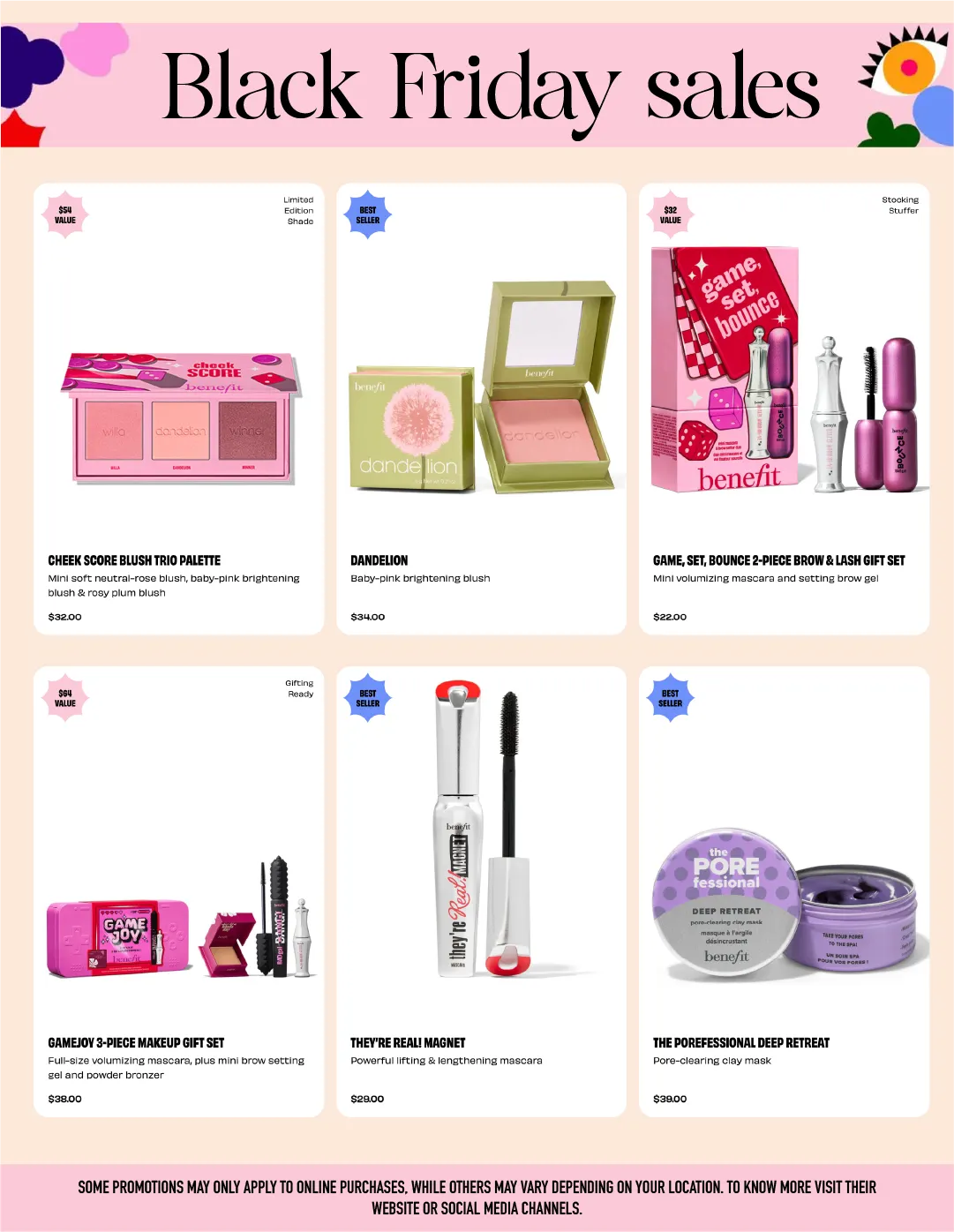 Weekly ad Benefits Cosmetics Sales from November 25 to December 6 2025 - Page 5