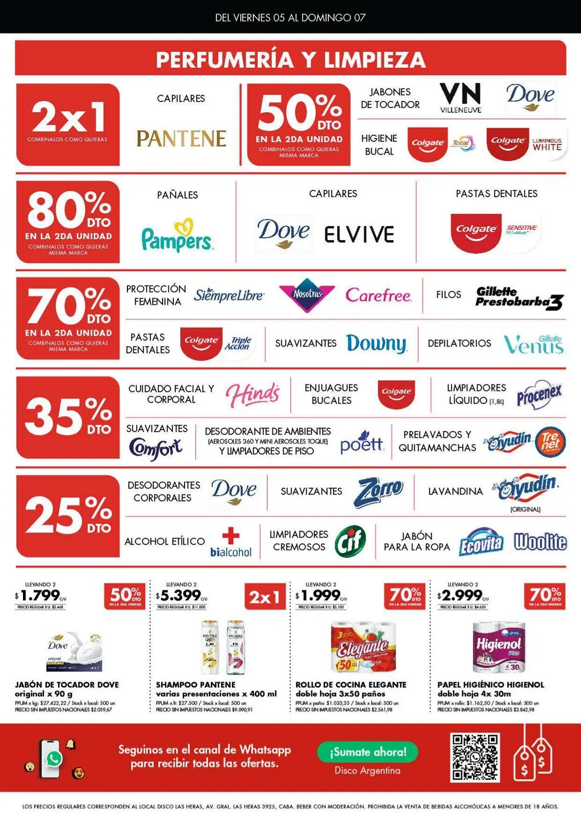 Ofertas de  Ofertas Disco 5 de junio al 7 de junio 2026 - Página 6 del catálogo