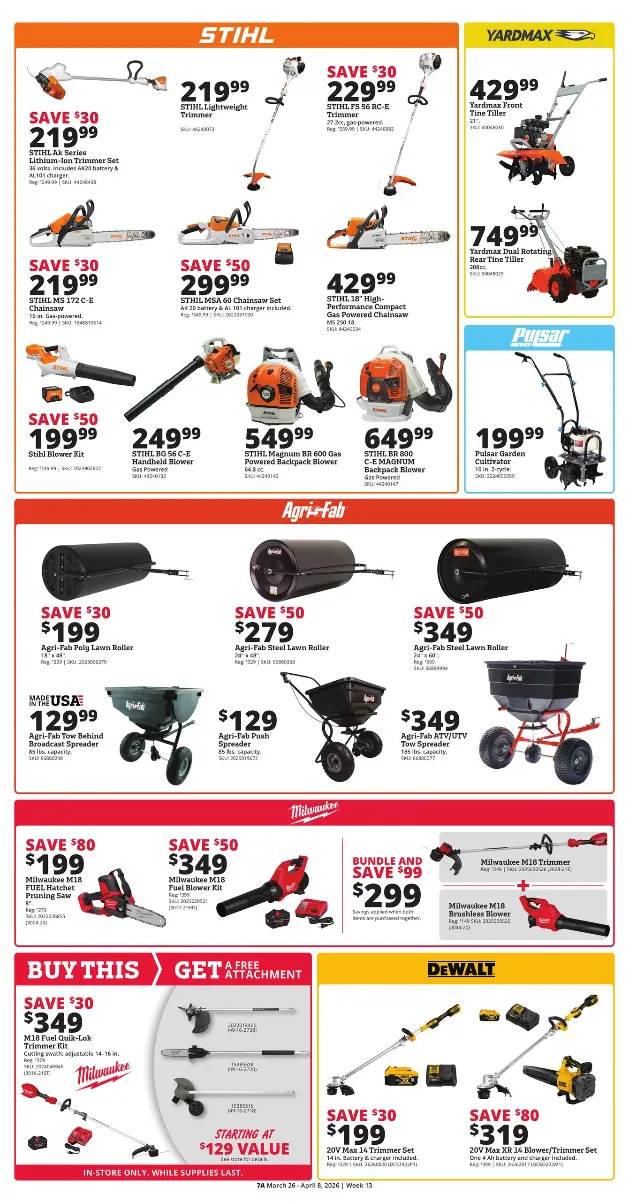 Weekly ad Rural King Sales from March 26 to April 8 2026 - Page 6