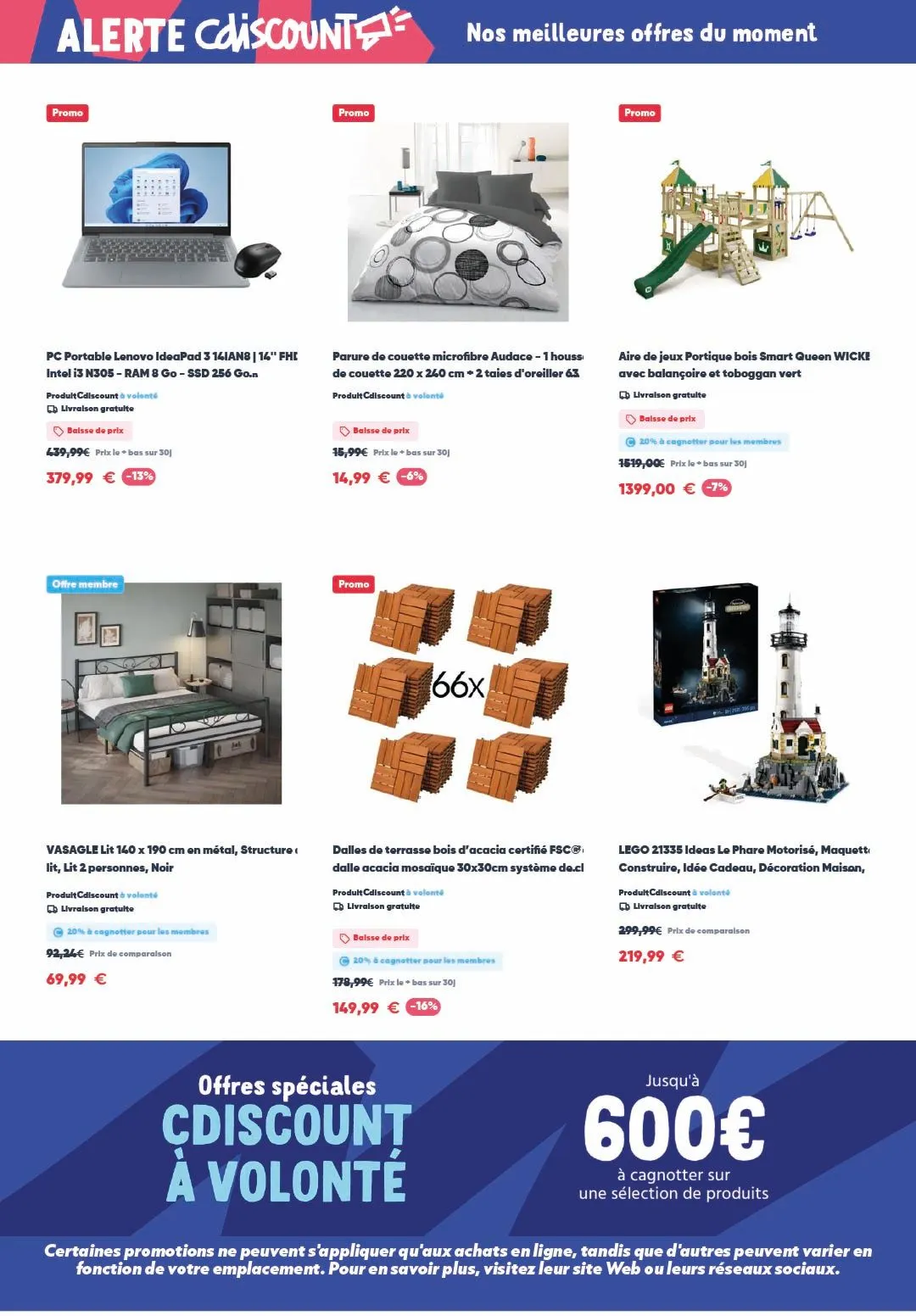 Cdiscount Offres et réductions du 24 avril au 8 mai 2025 - Catalogue page 5