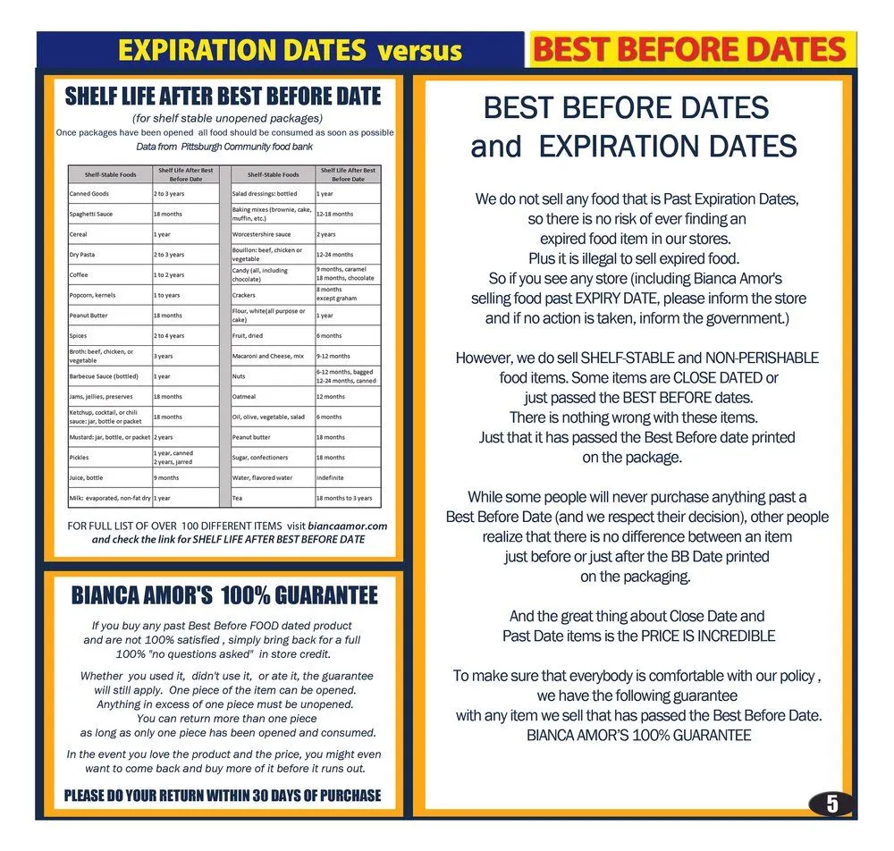 Bianca Amor flyers from April 25 to May 1 2025 - flyer page 5