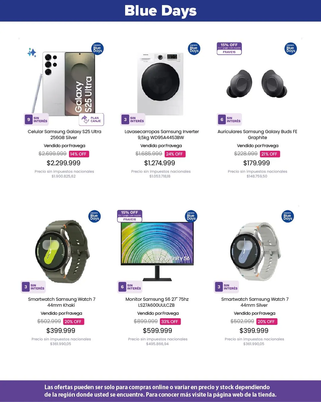 Ofertas de Frávega Blue Days 10 de abril al 13 de abril 2025 - Página 5 del catálogo