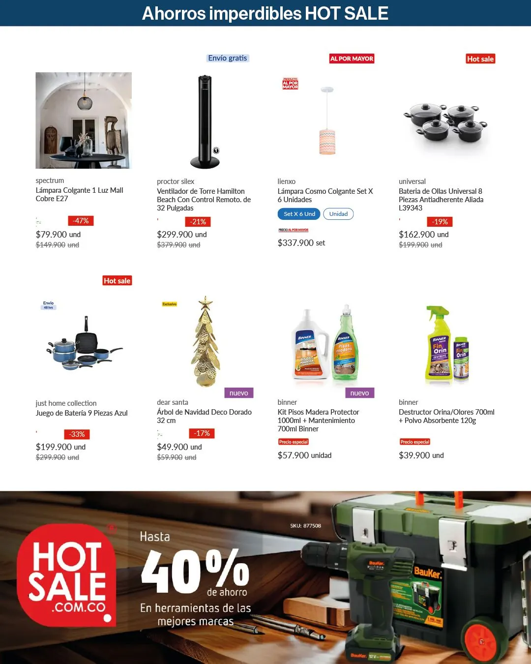Catalogo de Homecenter Ofertas Hot Sale! 17 de octubre al 21 de octubre 2024 - Pag 5
