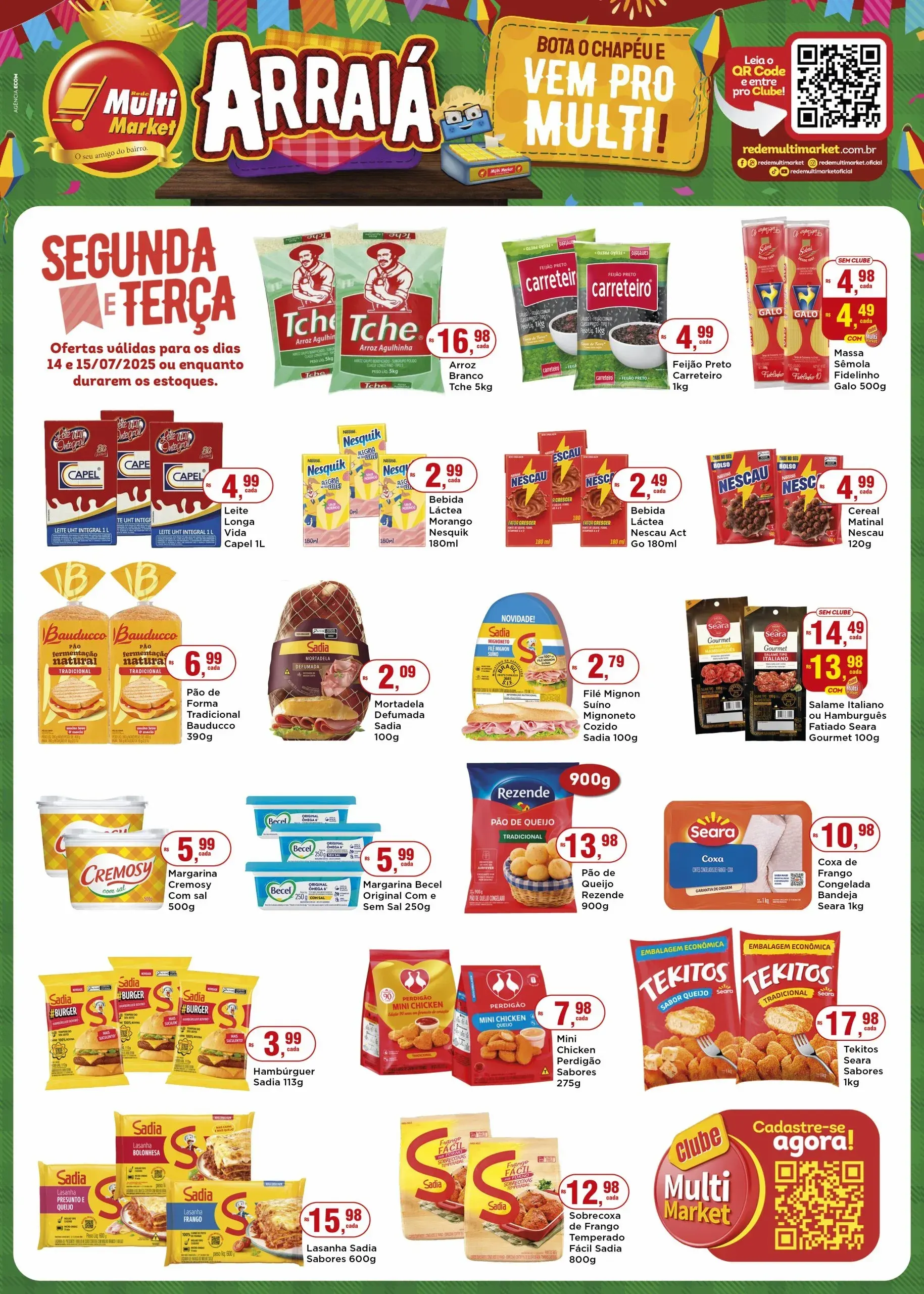 Encarte de Folhetos Rede Multi Market 14 de julho até 14 de julho 2025 - Pagina 2