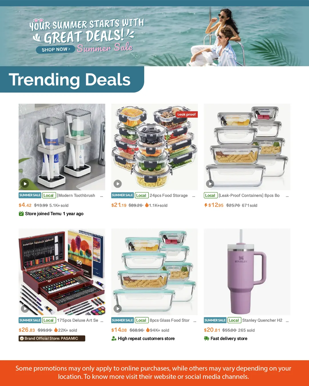 Weekly ad Temu Weekly Ad from June 23 to July 7 2025 - Page 5