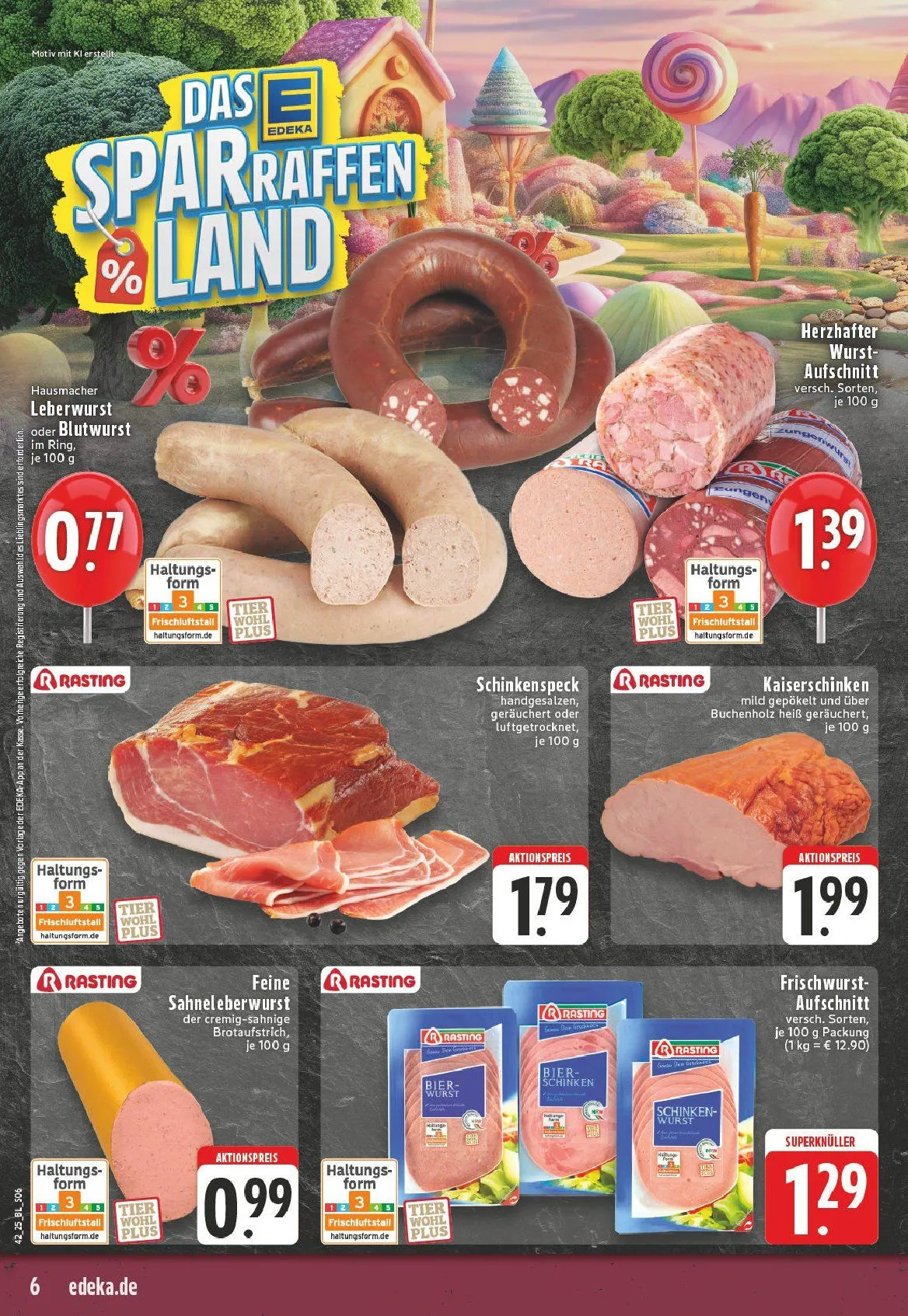 Edeka Prospekte von 12. Oktober bis 17. Oktober 2025 - Prospekt seite 6