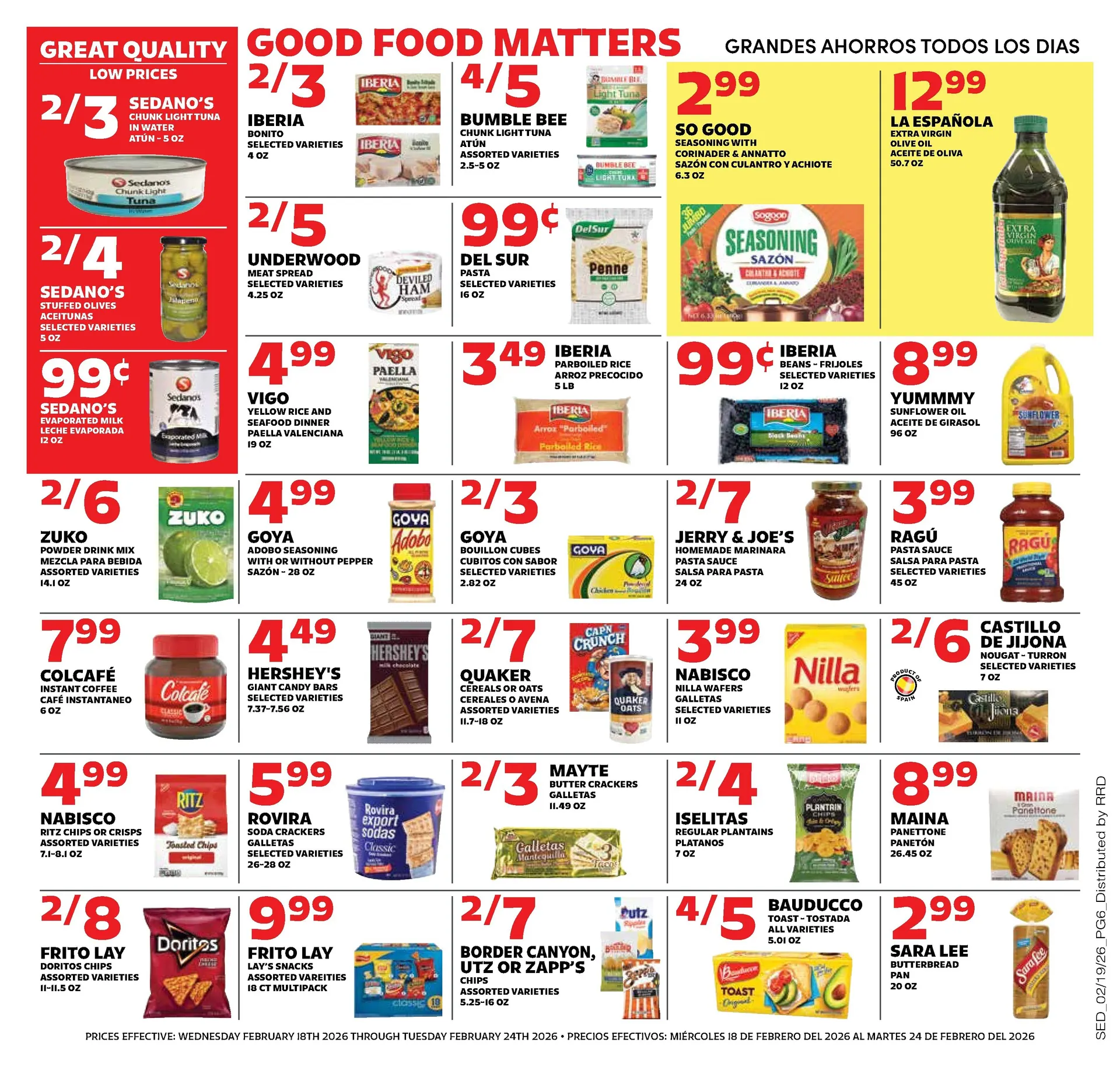 Weekly ad Sedano's Sales from February 18 to February 24 2026 - Page 6