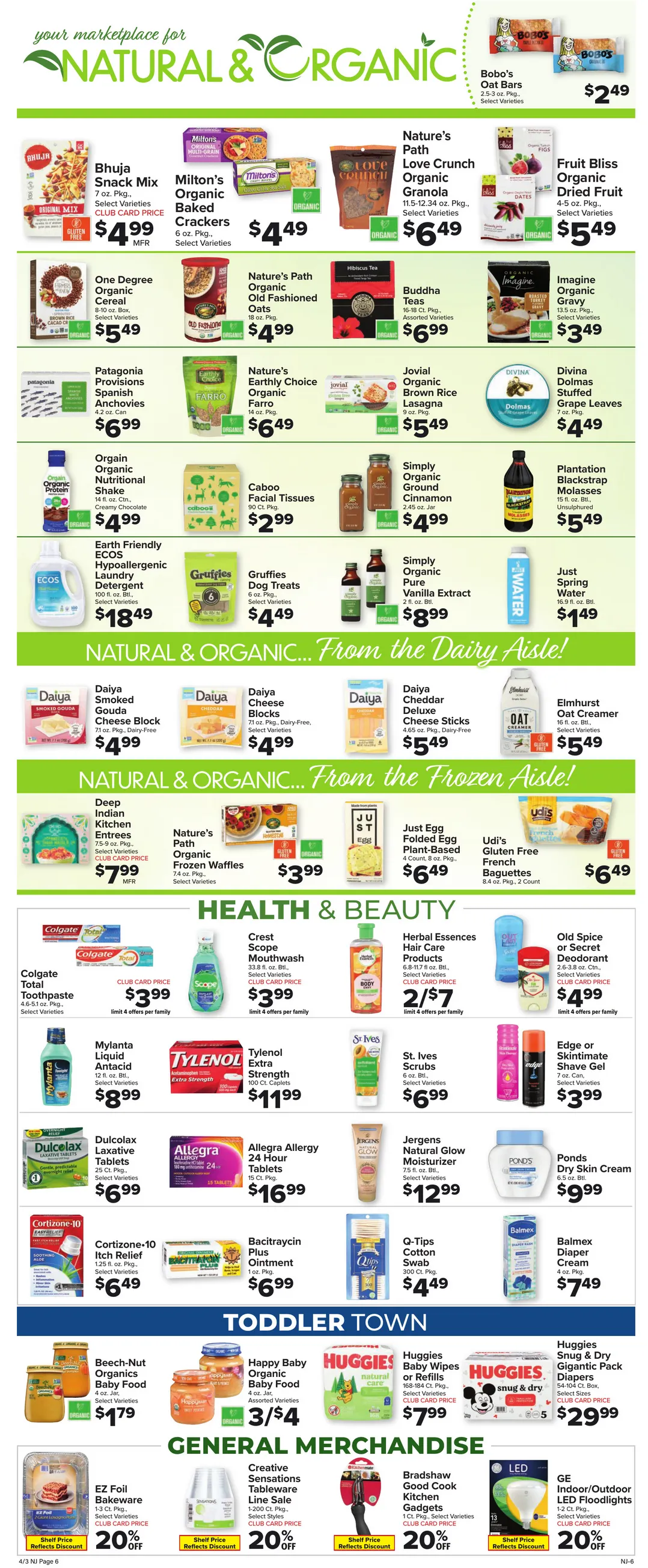 Weekly promotion Foodtown Sales spanning from April 3 to April 9 2026 - Page 6 for Catalogue 365