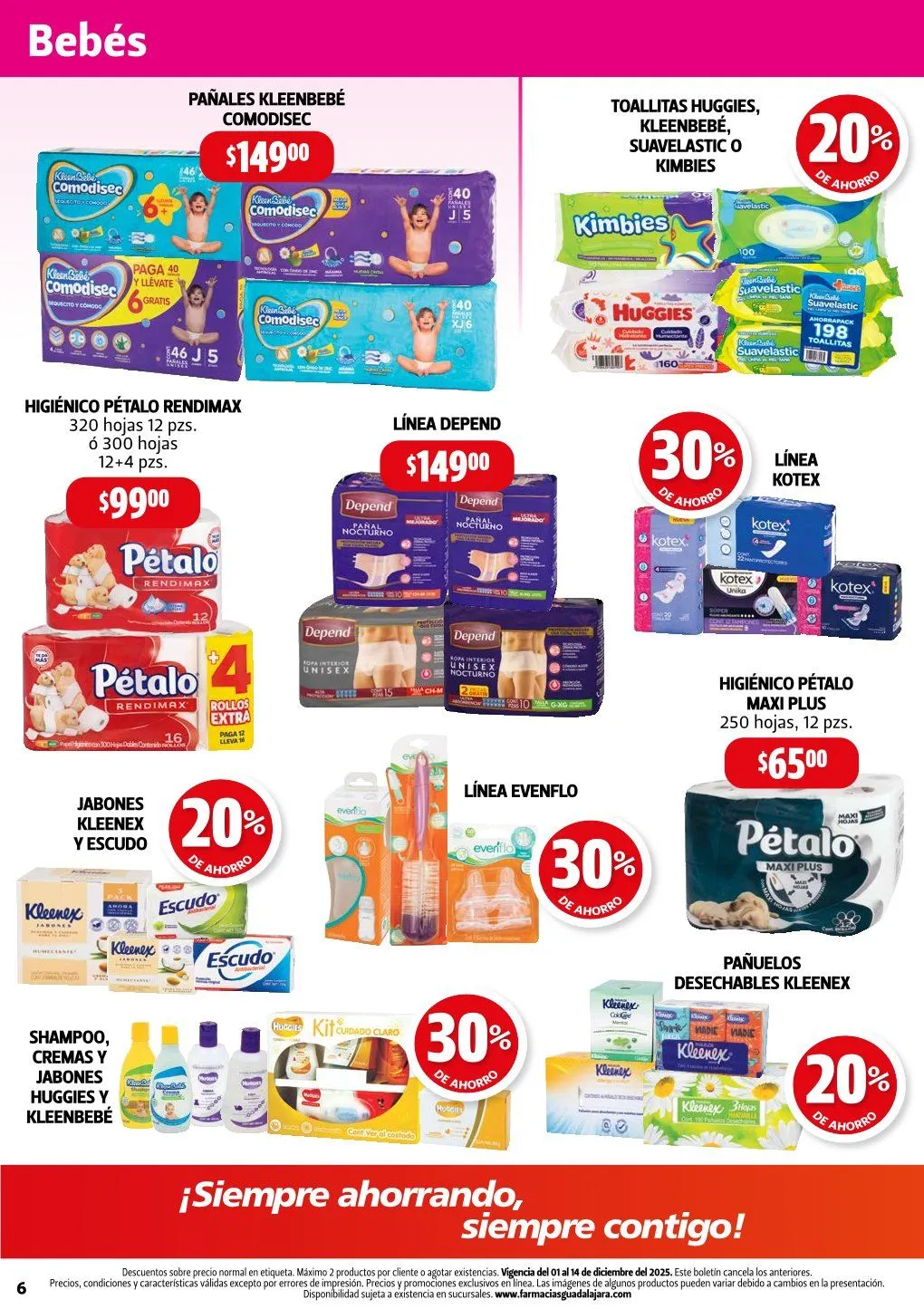 Catálogo de Farmacia Guadalajara 17 de diciembre al 22 de diciembre 2025 - Pagina 6