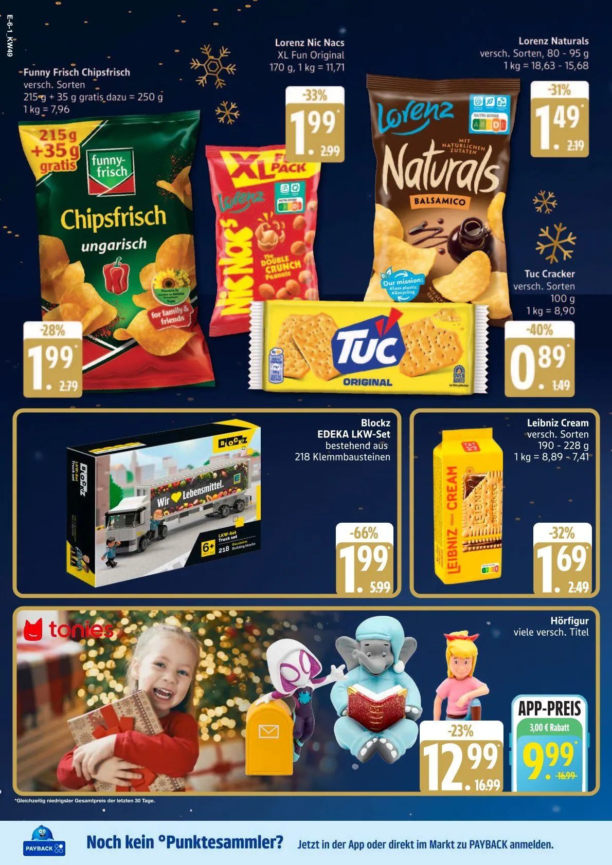 Edeka Angebote von 1. Dezember bis 6. Dezember 2025 - Prospekt seite 6