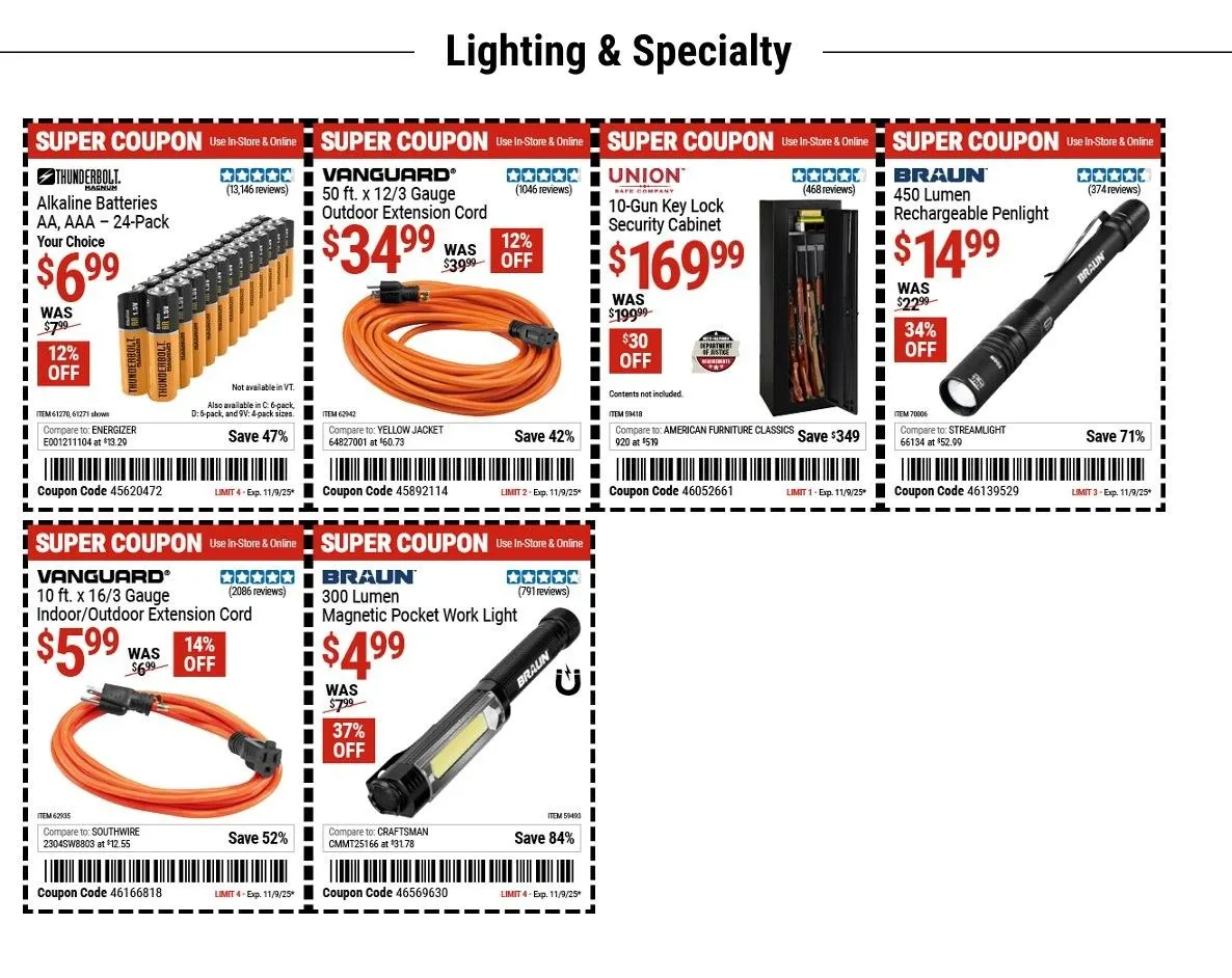 Weekly ad Harbor Freight Sales from October 28 to November 9 2025 - Page 6
