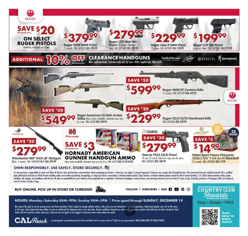 Weekly ad C-A-L Ranch Stores Sales from December 3 to December 14 2025 - Page 6